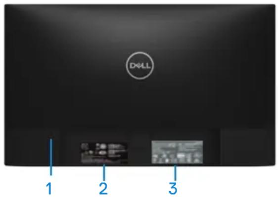 DELL S Series SE2219H - Identifying features and controls - 3