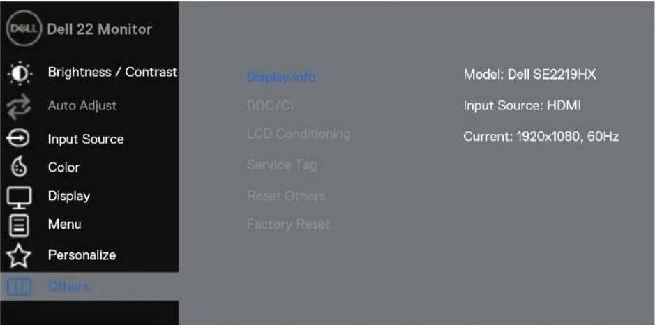 DELL S Series SE2219H - Auto Adjustment in Progress... - 25