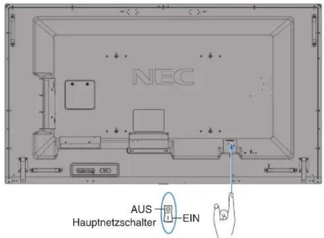 NEC AUS —— EIN Hauptnetzschalter