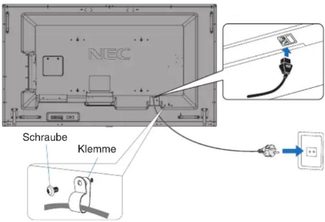 NEC Schraube Klemme