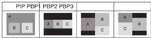 PIP PBP1 PBP2 PBP3 A B C A B C A B C A B C