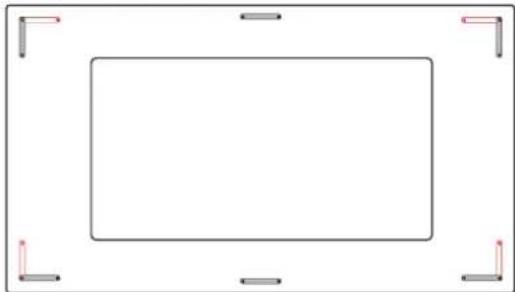 NEC MultiSync C751Q - Changing handles position - 3