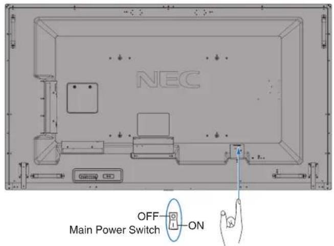 NEC MultiSync C751Q - Power ON and OFF Modes - 1