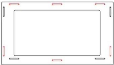 NEC MultiSync C751Q - Changing handles position - 2