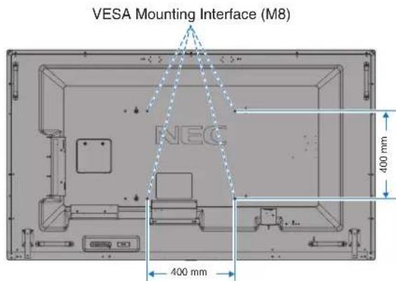 NEC MultiSync C751Q - Attach Mounting Accessories - 1