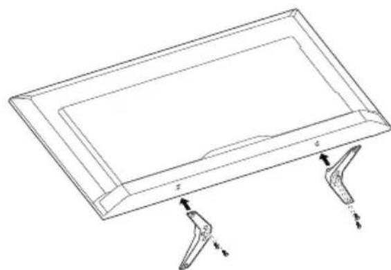 NEC E series E557Q - Attaching the Base - 2