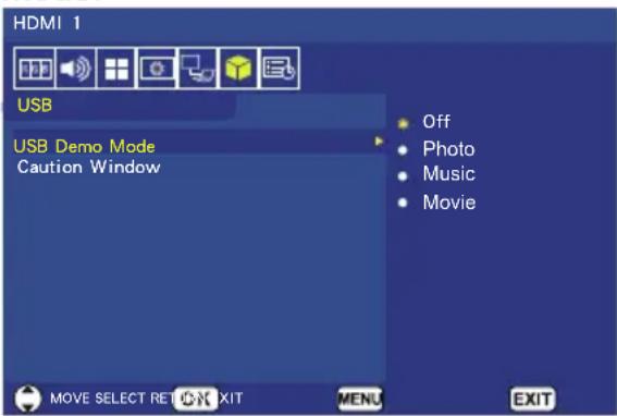 NEC E series E557Q - USB Demo Mode - 1