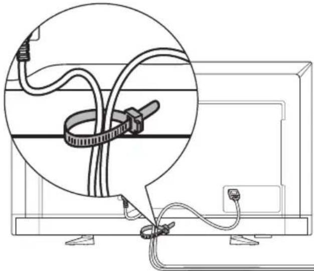 NEC E series E557Q - Using Cable Clamper - 1