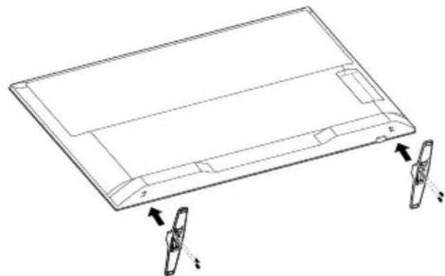 NEC E series E557Q - Attaching the Base - 1