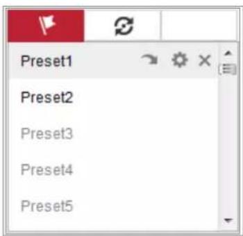 Hikvision DS-2CD2346G1-I - - Setting a Preset: - 1