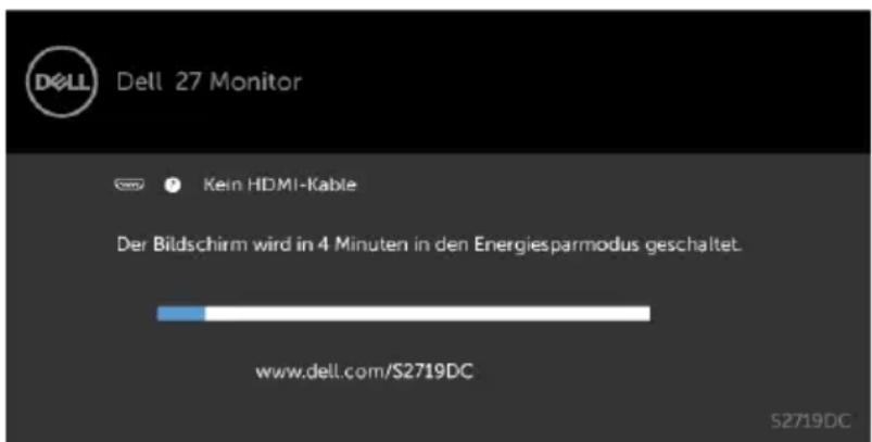 DELL S Series S2719DC - Selbsttest - 2