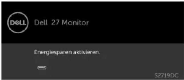 DELL S Series S2719DC - OSD-Warnmeldungen - 5