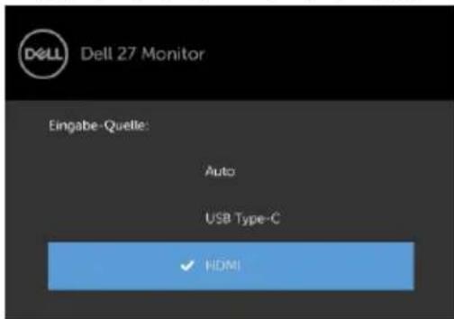 DELL S Series S2719DC - Wiederherstellungsmodus für HDMI - 2