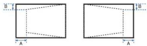Christie 4K10-HS - Adjusting horizontal keystone - 1