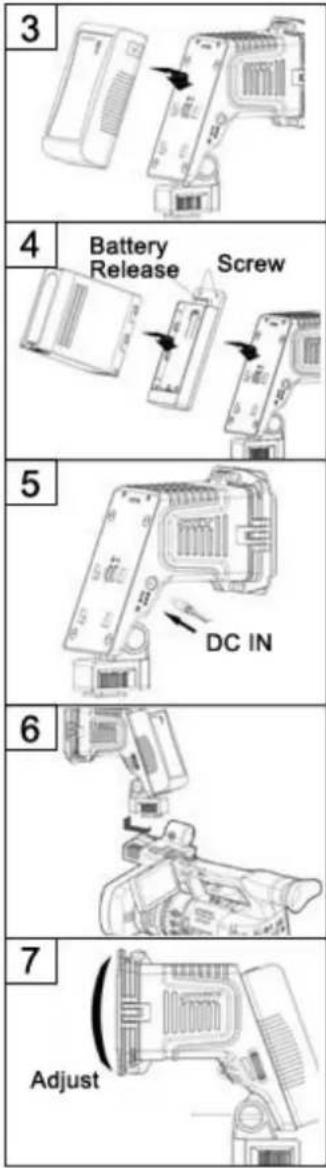 SWIT S-2070 - By DC cable - 1