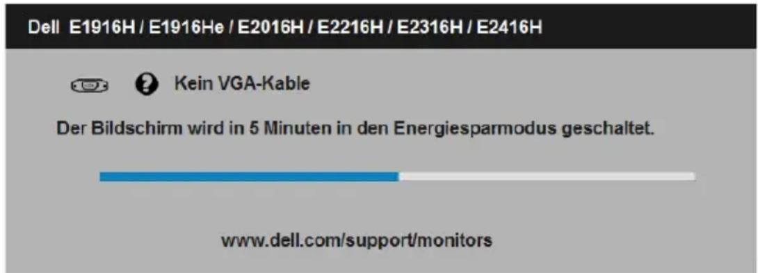 DELL E Series E1916H - Selbsttest - 1