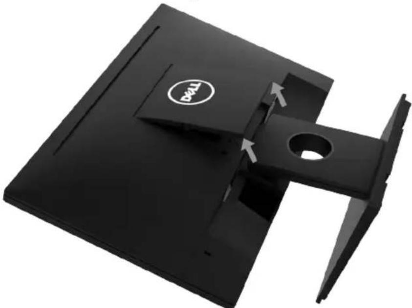 DELL E Series E1916H - Monitorständer abnehmen - 2