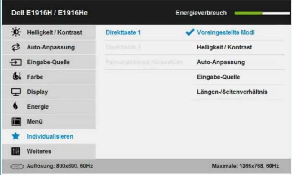 DELL E Series E1916H - Eingabe-Quelle - 21