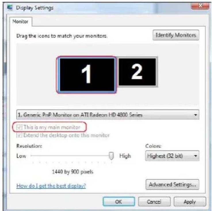 DELL E Series E1916H - Unter Windows Vista® - 1