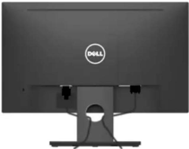 DELL E Series E1916H - Ihre Kabel organisieren - 1