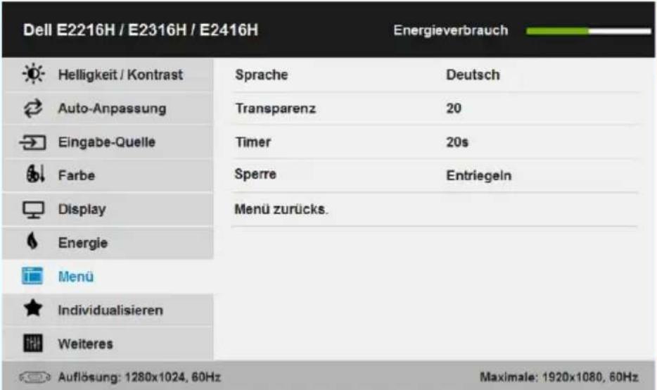 DELL E Series E1916H - Eingabe-Quelle - 16
