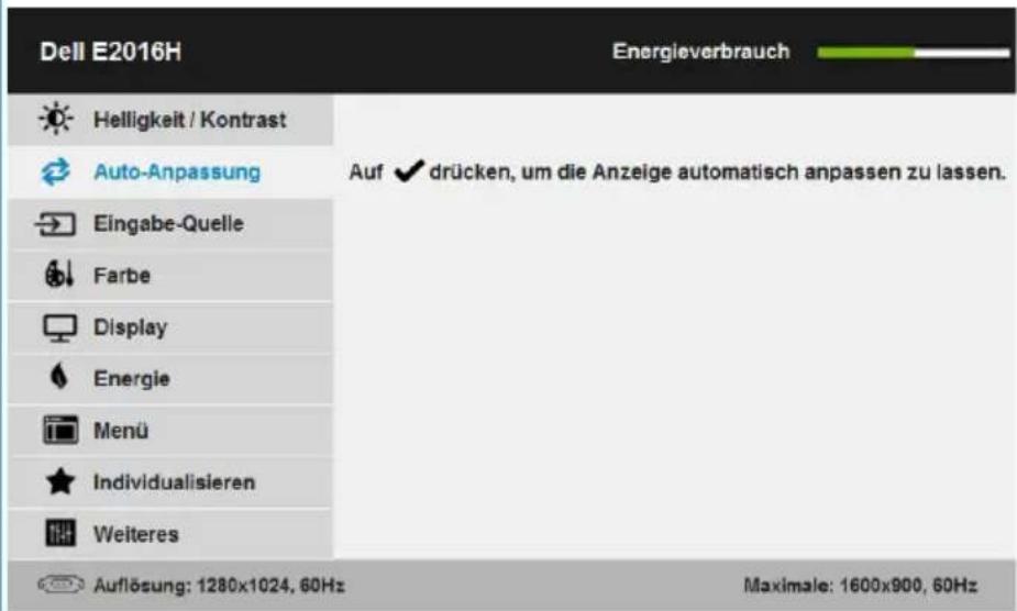 DELL E Series E1916H - Auto- Anpassung - 3