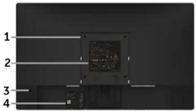 DELL E Series E1916H - Rückseite - 1