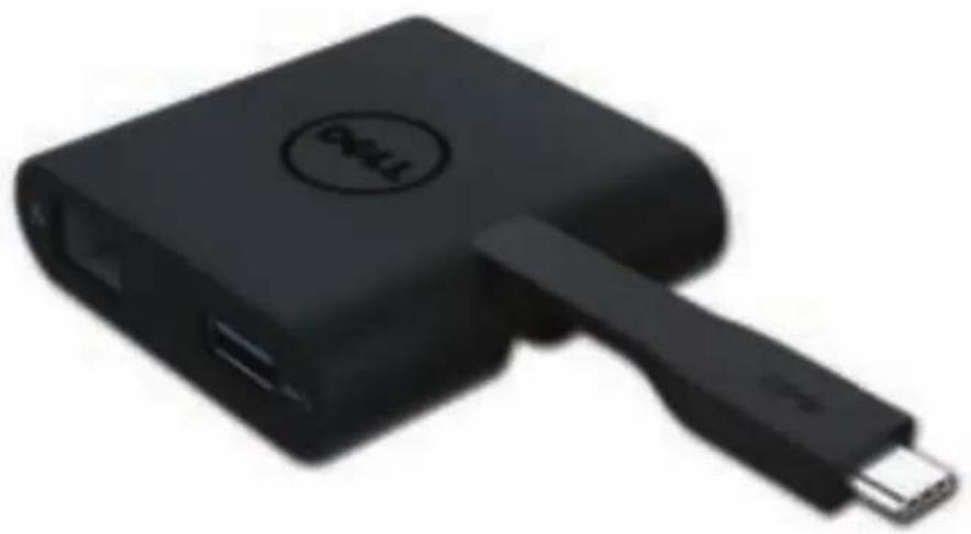 DELL DA200 - Dell™ Adapter - USB-C to HDMI/VGA/Ethernet/USB 3.0 - 1