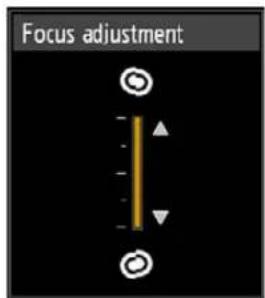 Focus adjustment