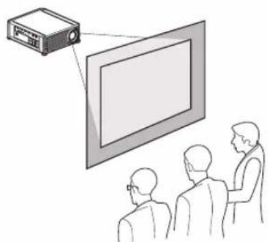 CANON XEED 4K500ST - ■Ceiling Mounting or Rear Projection - 2