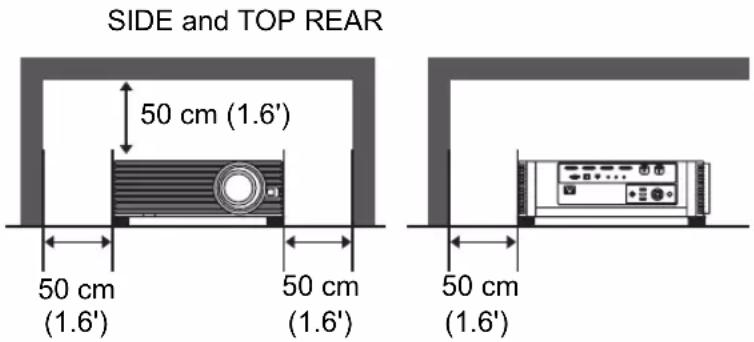 CANON XEED 4K500ST - WARNING: - 1