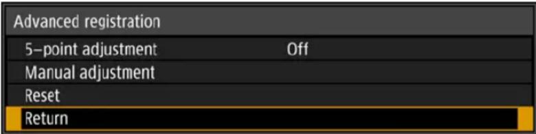 CANON XEED 4K500ST - Professional settings - 2