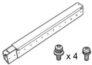 CANON XEED 4K500ST - Weight: RS-CL08 (2.2 kg/4.9 lbs)/RS-CL09 (3.4 kg/7.5 lbs) - 2