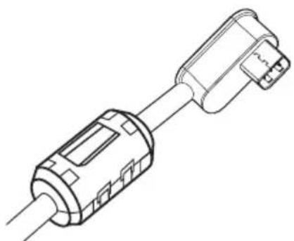 DELL PW7015L - Ferritkern anbringen - 2