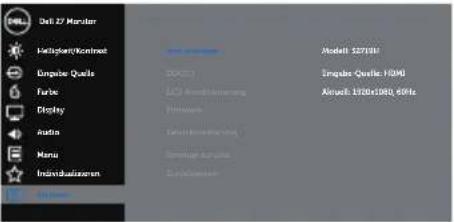 DELL S2719H - Hauptmenü für HDMI-Eingang - 44