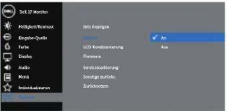 DELL S2719H - Hauptmenü für HDMI-Eingang - 46