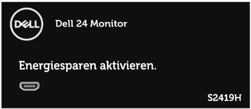 DELL S2719H - OSD-Warnmeldungen - 5