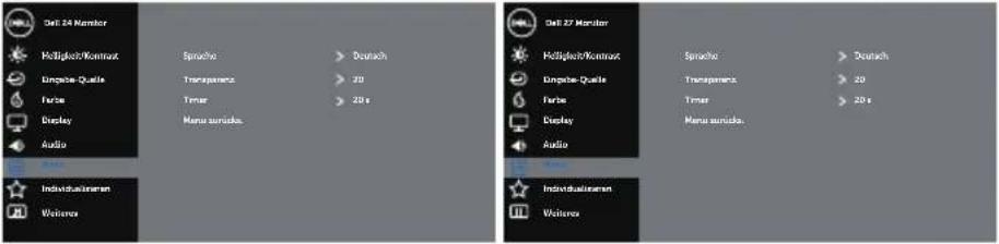 DELL S2719H - Hauptmenü für HDMI-Eingang - 37