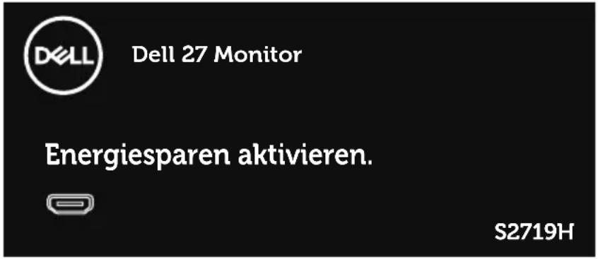 DELL S2719H - OSD-Warnmeldungen - 6