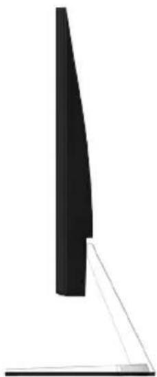 DELL S2719H - Ansicht von der Seite - 1