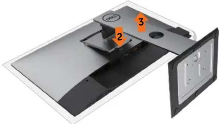 DELL UltraSharp U2719DC - Removing the Monitor Stand - 3