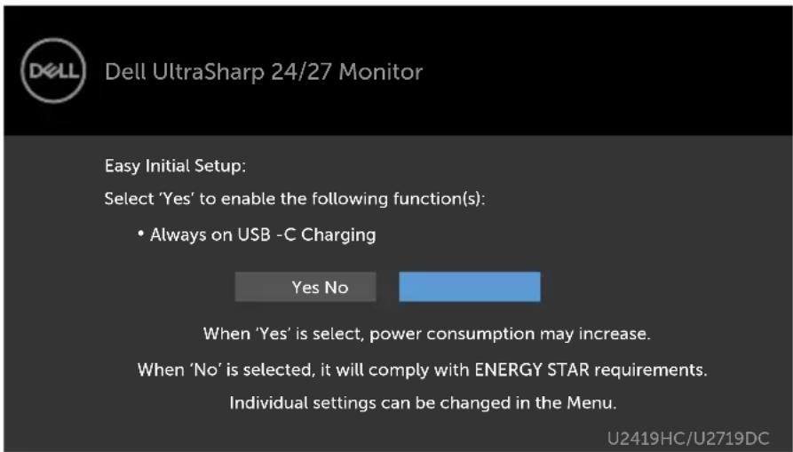 DELL UltraSharp U2719DC - OSD Warning Messages - 16