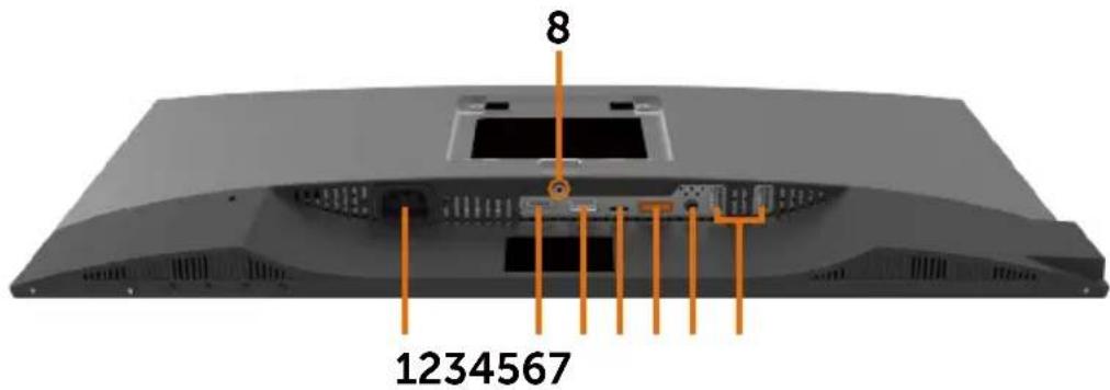 DELL UltraSharp U2719DC - Bottom View - 1