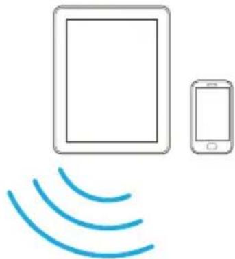 DELL P519HL - Per optionalem WLAN-Dongle mit einem Smartphone oder Tablet verbinden - 1