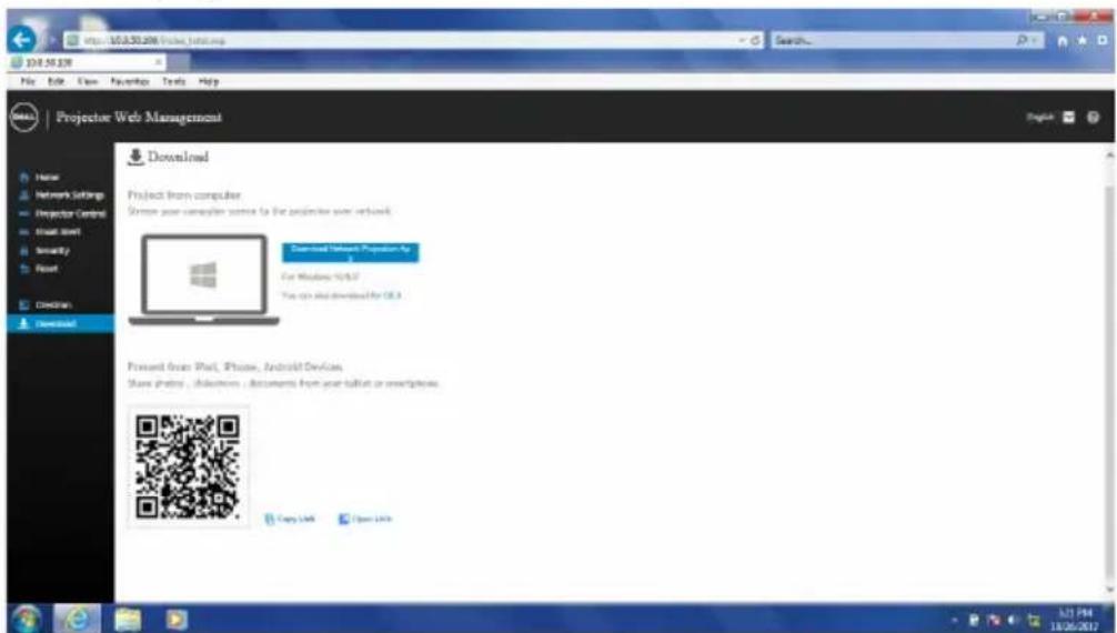 DELL P519HL - Projektor mit Netzwerk verbinden - 7