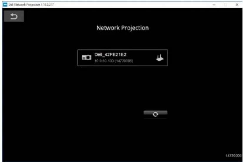 Dell Network Projection 1:16.0.217 Network Projection Dell_42FE21E2 10.0.90.100 (14720005) 14720005