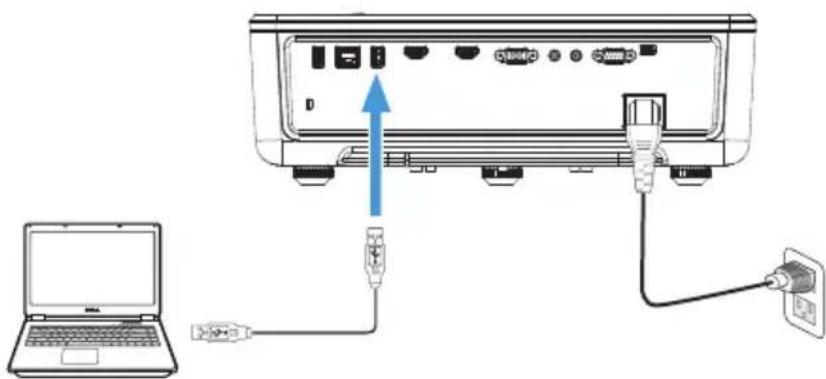 DELL P519HL - Präsentation über internen Speicher einrichten - 1
