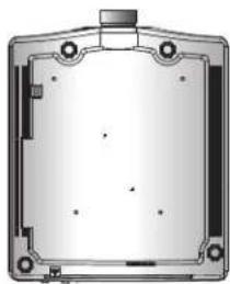 Christie D16WU-HS - Installing the ceiling mount - 2