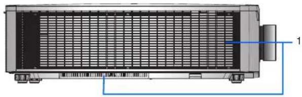 Christie D16WU-HS - Right view - 1