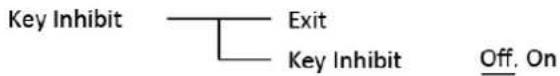 SWIT S-1073H - Key Inhibit - 1